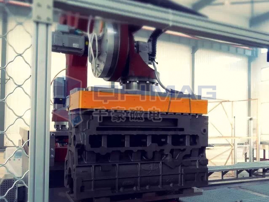 自動(dòng)化電永磁夾具（夾持發(fā)動(dòng)機(jī)曲軸）