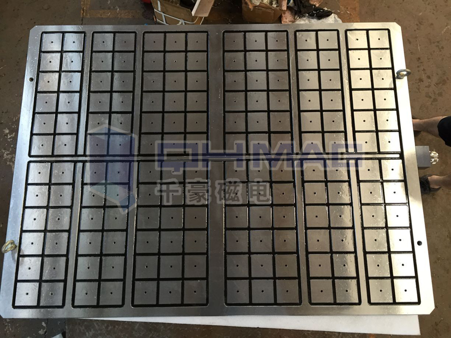 在電磁吸盤上裝夾工件時的注意點|千豪磁電