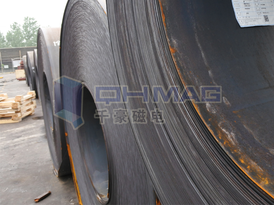 鋼卷吊具，鋼帶卷怎么吊裝？（千豪磁電）