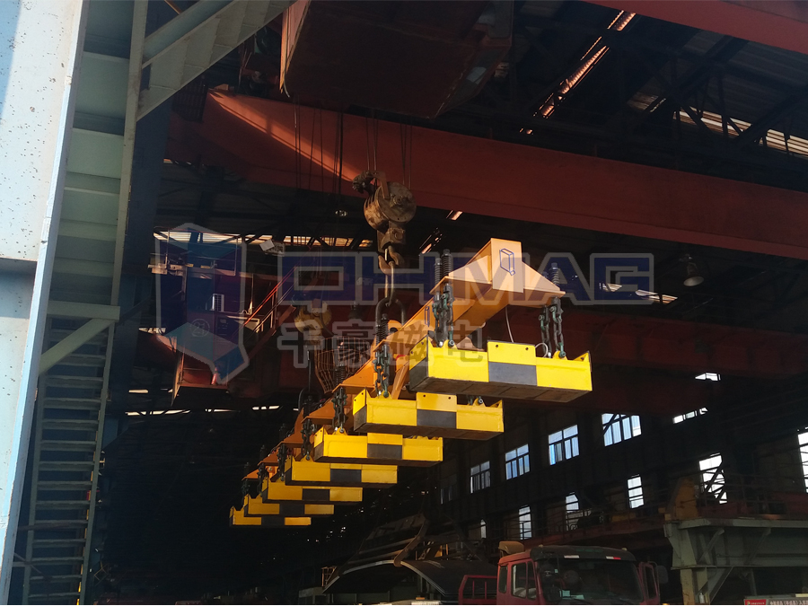 淺談實(shí)現(xiàn)多臺(tái)磁力吊具聯(lián)吊的橫梁